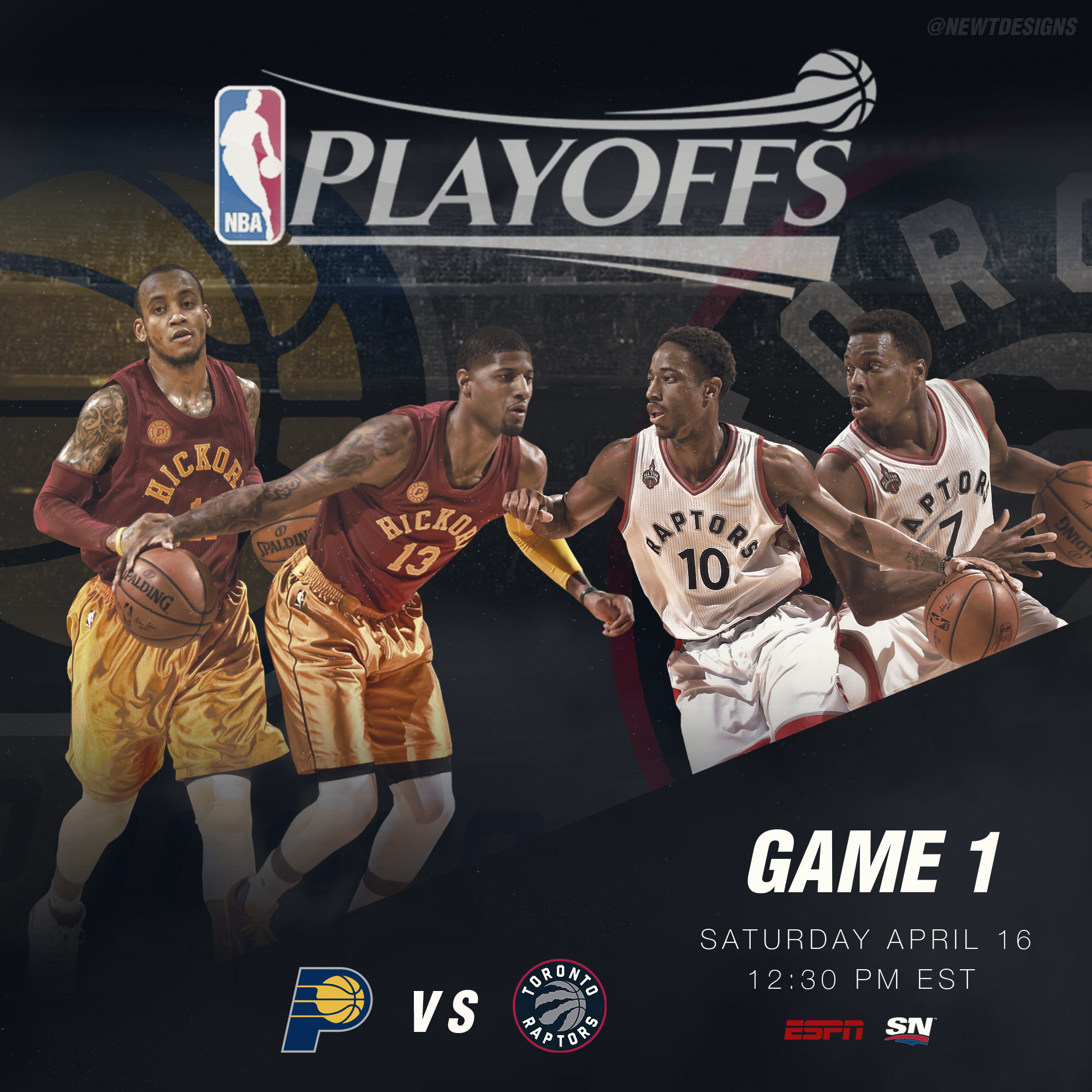 Pacers vs Raptors Game 1