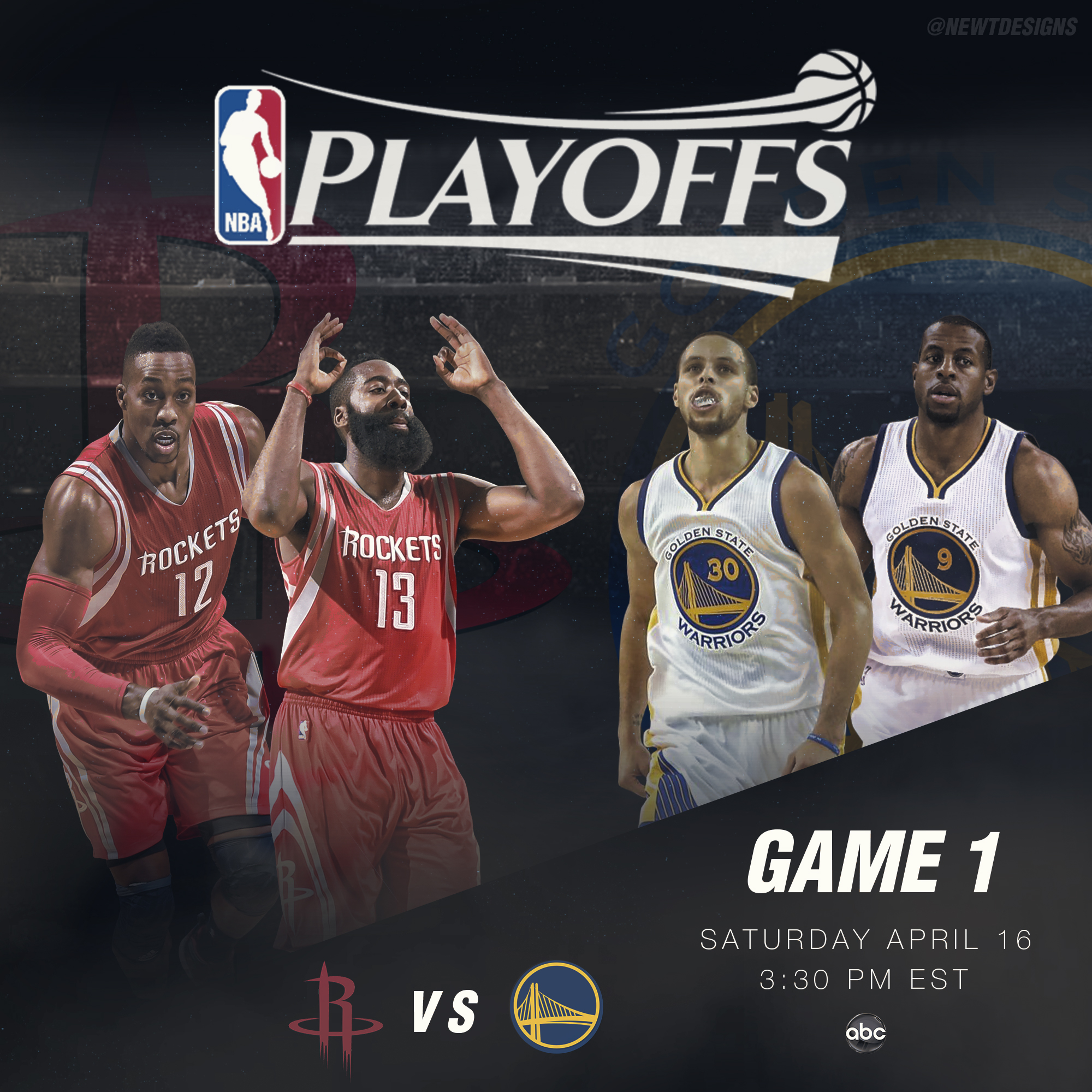 Rockets vs Warriors Game 1