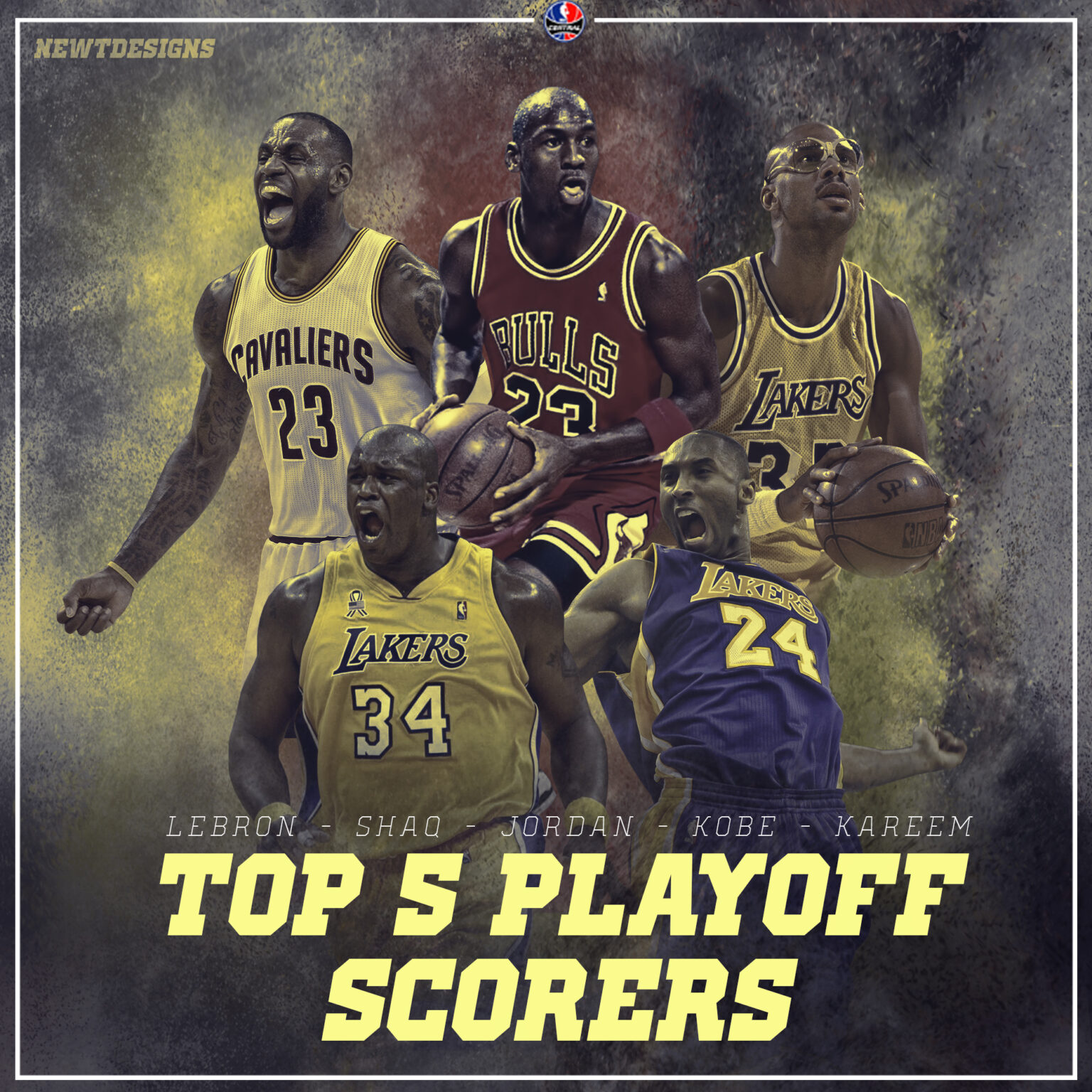 Top 5 Playoff Scorers