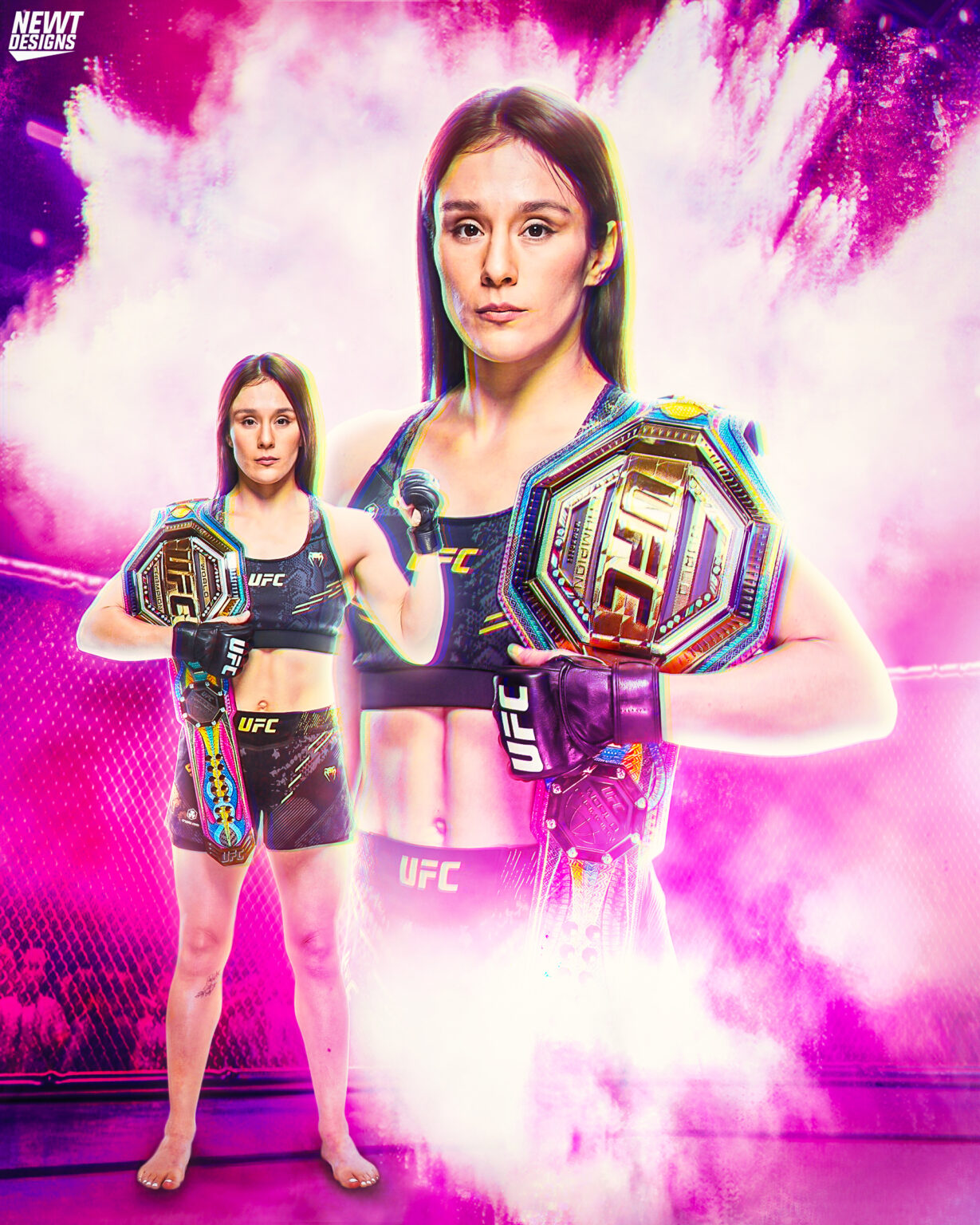 Alexa Grasso UFC Champion Poster